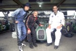 Will Nuthall, Ian Nuthall and Peter Reed with HWM
