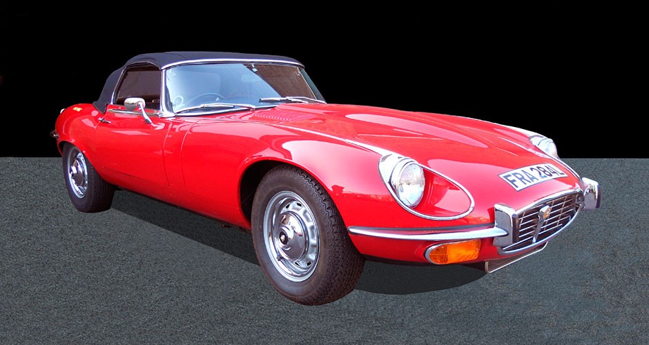 Jaguar E Type Front
