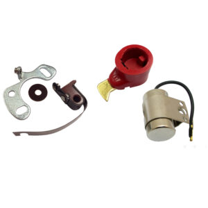 Lucas Ignition Set - points + condenser + rotor arm