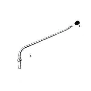 Extra gear lever, made to suit